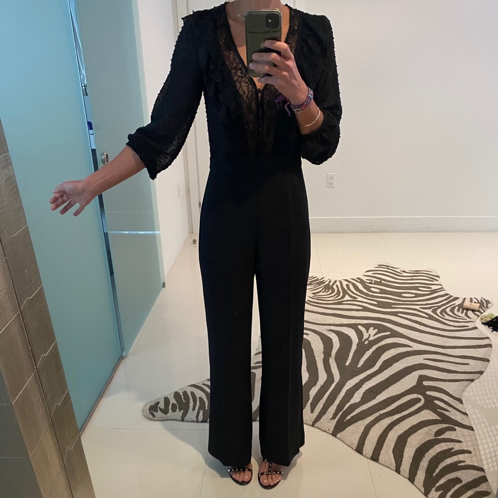 Zara Long Sleeve Jumpsuit